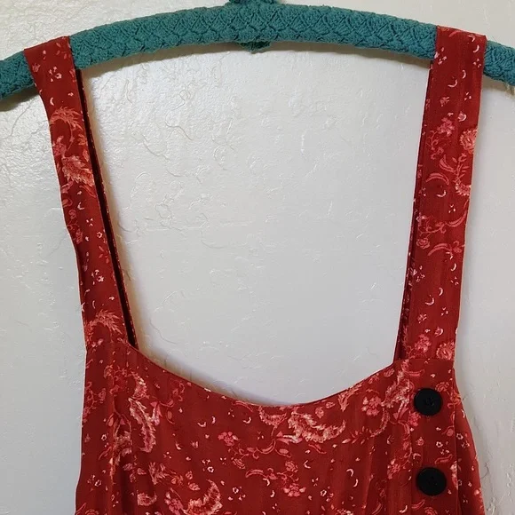 Zara Paisley Sleeveless Jumpsuit, nwt - Picture 7 of 12